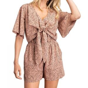 NEW FSL APPAREL romper in dusty pink